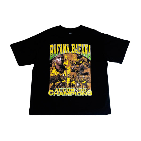 Bafana Bafana Afcon '96 Champions Graphic Tee – Color: Small – Size: | Buy Now at Amakipkip Store